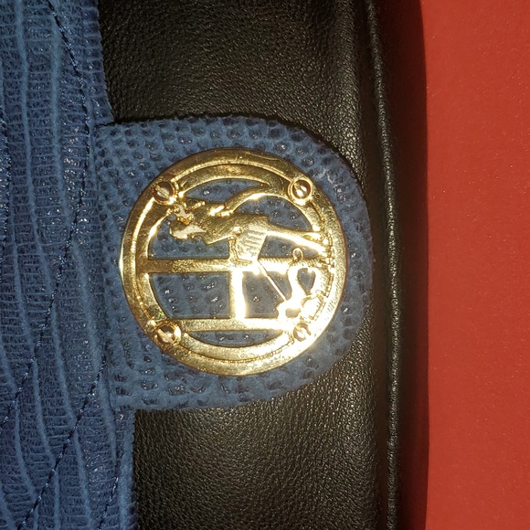 Henri Bendel No 7 Quilted Mini Lambskin Leather Wristlet Gold Hardware - Picture 2 of 14